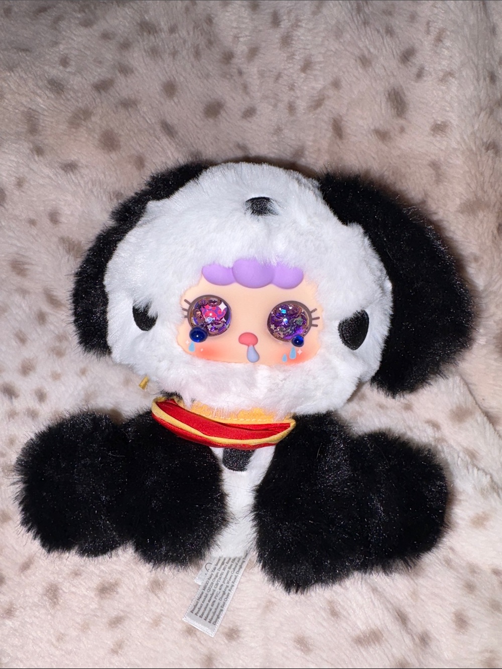 Migo FairyTale Dalmation Puppy with liquid Glitter Eyes